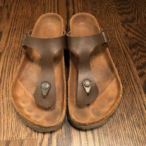 BIRKENSTOCK Brown Gizeh